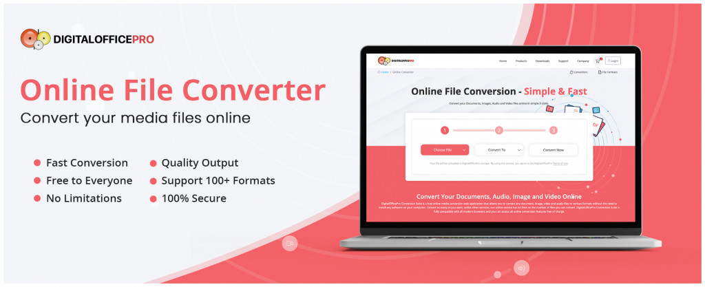 Meet DigitalOfficePro Online File Converter, Convert Your File To Any ...