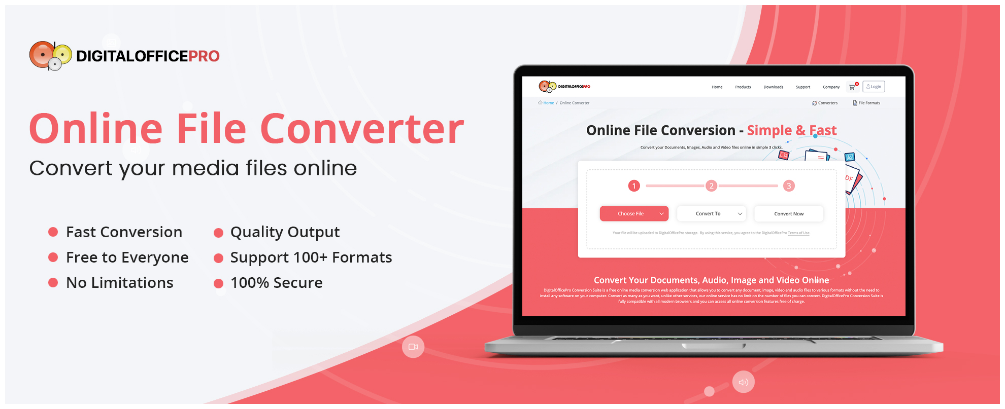 Meet DigitalOfficePro Online File Converter, Convert your file to any ...